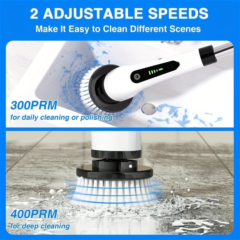 Electric Cleaning Brush 9-in-1