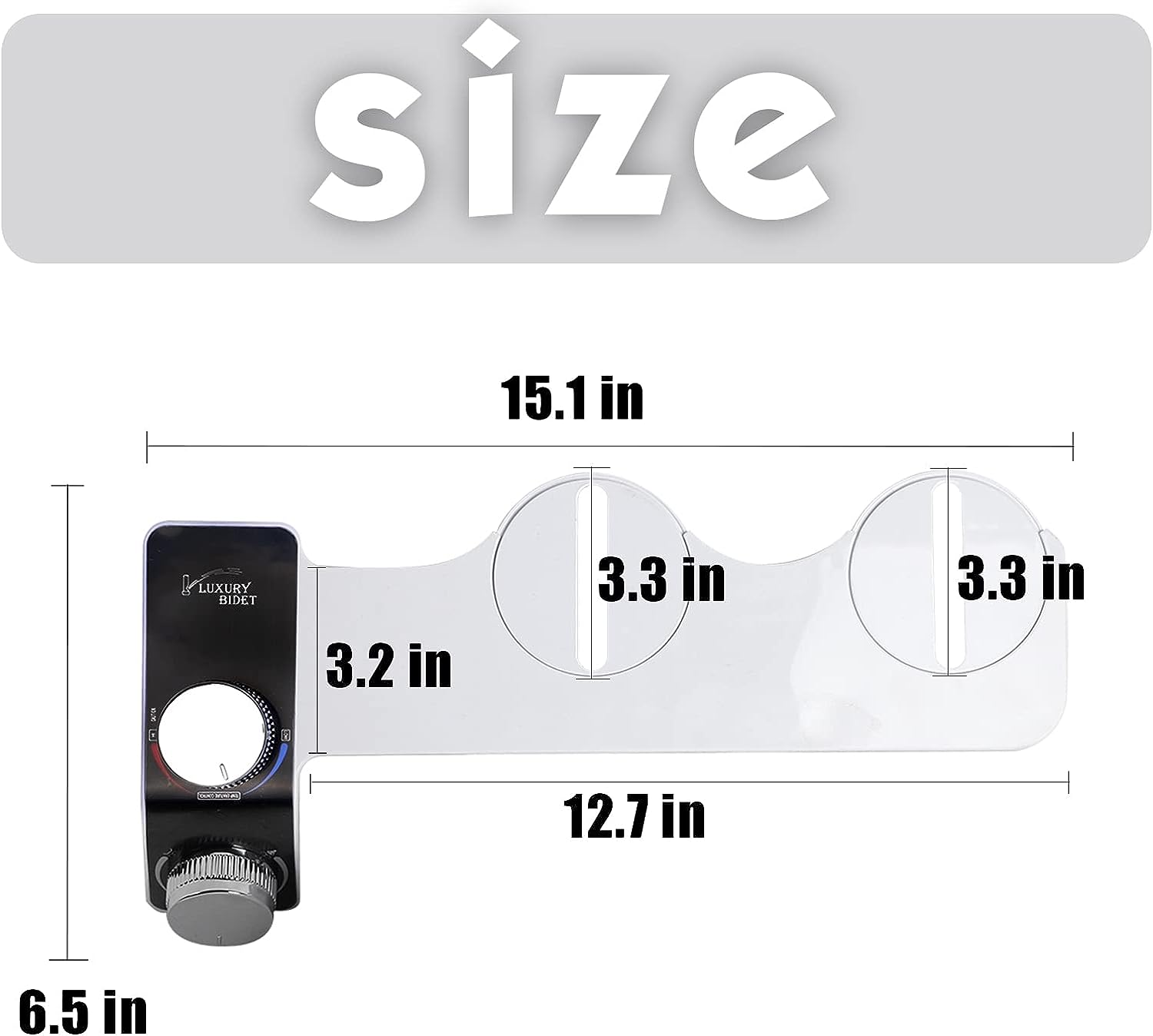Hot & Cold Bidet Toilet Seat Attachment - Sprinting Home