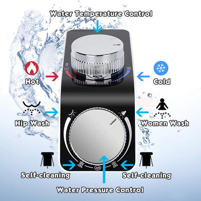 Hot & Cold Bidet Toilet Seat Attachment - Sprinting Home