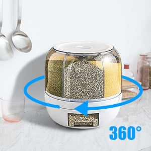 360º Rotating Grain Dispenser - Sprinting Home