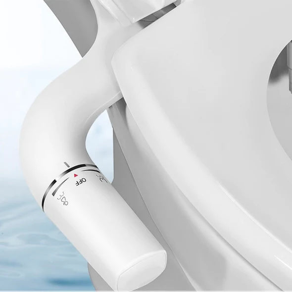 Bidet Attachment Seat Dual Nozzle Adjustable Water Pressure - Sprinting Home