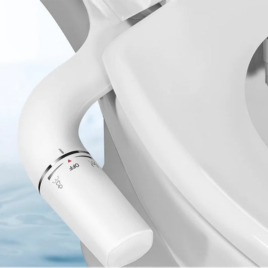 Bidet Attachment Seat Dual Nozzle Adjustable Water Pressure - Sprinting Home