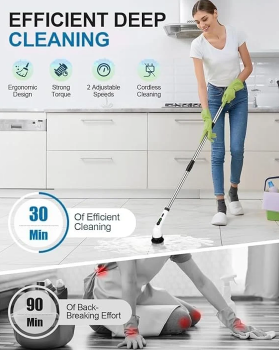Electric Cleaning Brush 9-in-1