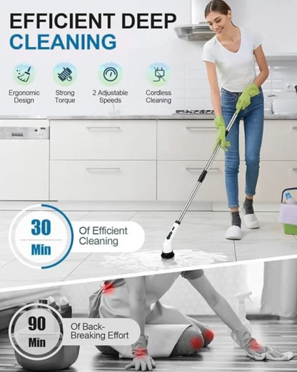 Electric Cleaning Brush 9-in-1