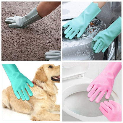 Dishwashing Scrubber Gloves - Sprinting Home