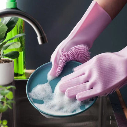 Dishwashing Scrubber Gloves - Sprinting Home