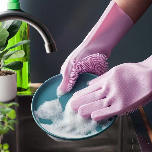 Dishwashing Scrubber Gloves - Sprinting Home